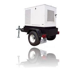 Mobile Isuzu 21kW Diesel Enclosed Generator