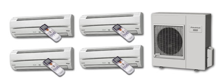 Quad-Zone Ductless