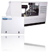 QuietRun Ford Powered 85 kW LP Natural Gas Generator