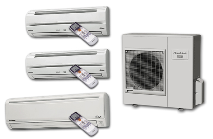 Tri-Zone Ductless